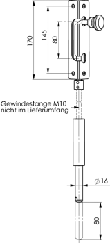 AMF Stangenriegel, zwangsgeführt