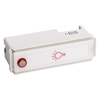 RSA2-kompakt Kunststoff-Lichtschild und Edelstahl-Lichtknopf (mit Gehäuse)