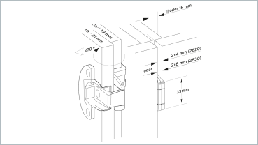 Prämeta Einachs-Topfband 2820 S 51 N