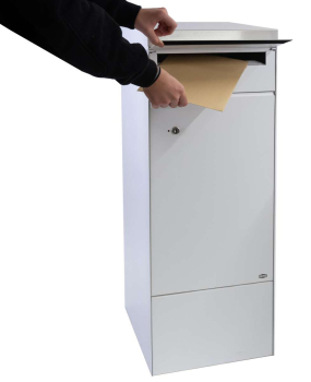 RENZ Paketbriefkasten Royal Weiß