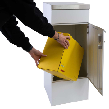 RENZ Paketbriefkasten Royal Weiß