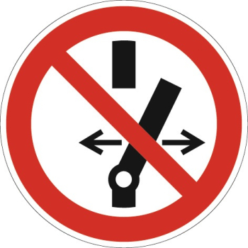 Schalten verboten
