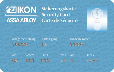 Digitaler Profil-Doppelzylinder CLIQGo innen blind