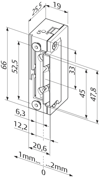 EffEff Elektro-Türöffner Nr. 118F.13