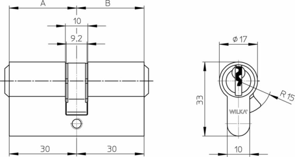 Doppelzylinder Standard