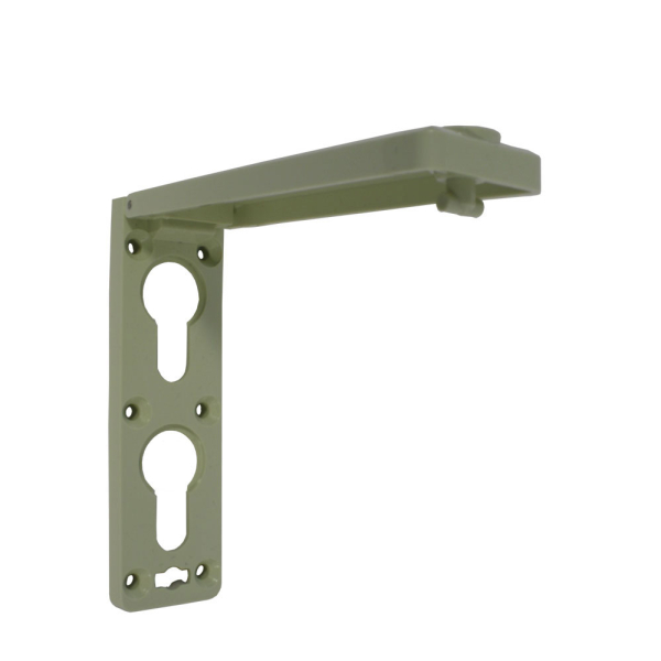 Spezial-Regenschutzrosette mit 2 PZ-Löchern übereinander