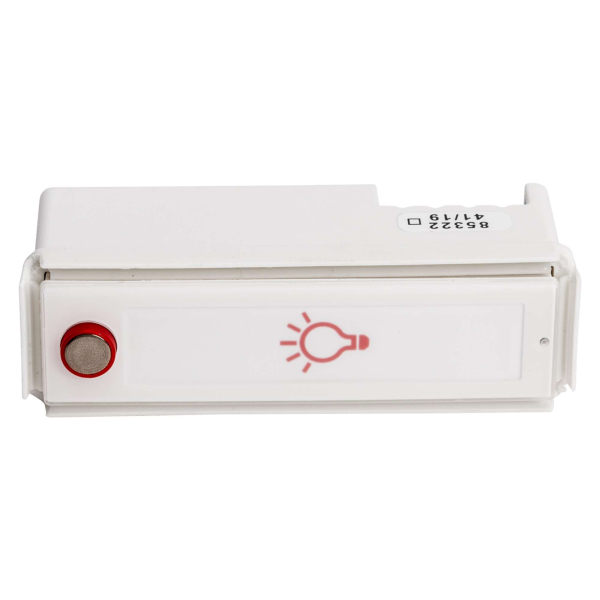 RSA2-kompakt Kunststoff-Lichtschild und Edelstahl-Lichtknopf (mit Gehäuse)