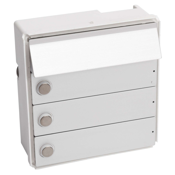 RSA2-kompakt ALU Block (3x Klingel/1xBeleuchtung)