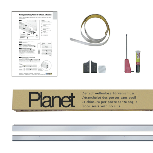 Planet Nachrüst-Set für Glastüren