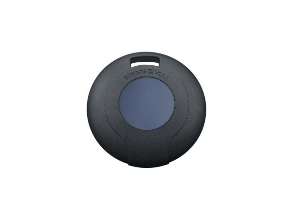 Transponder MobileKey mit blauem Taster