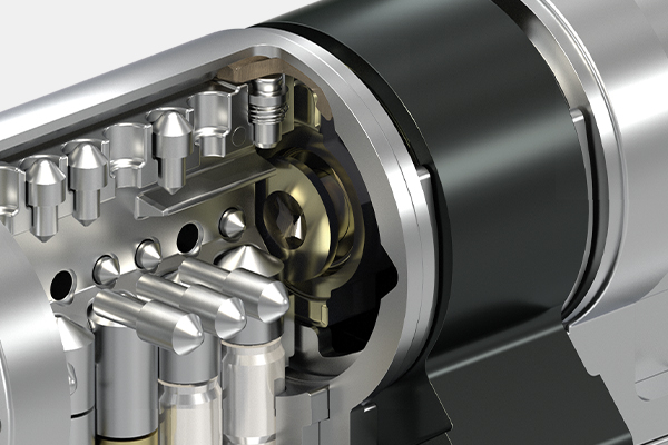 Das Schließsystem MAGTEC ist mit der innovativen Magnettechnologie im Zylinder und Schlüssel ausgestattet