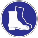 Fußschutz benutzen - nach alter ASR A1.3 und BGV A8 - Kunststoff oder Folie