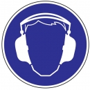 Gehörschutz benutzen - nach alter ASR A1.3 und BGV A8 - Kunststoff oder Folie