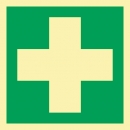Rettungszeichen Erste Hilfe - Kunststoff oder Folie